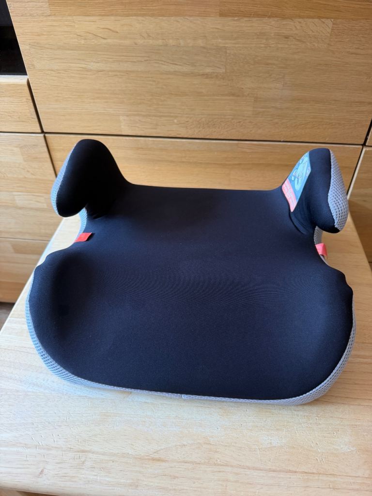 Universal Car Booster Seat - Grey, Good Condition