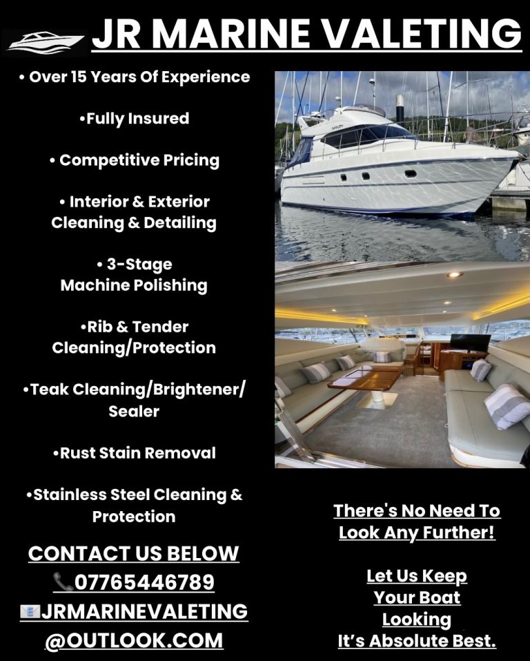 JR Marine Valeting - Boat Cleaning & Detailing Services