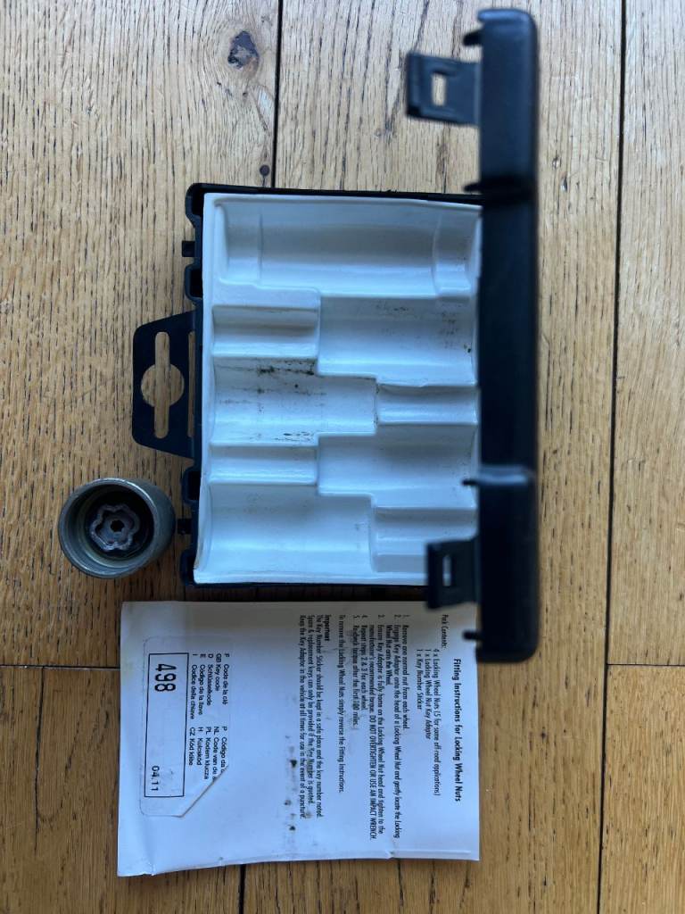 Toyota/Lexus Wheel Nut Key Adaptor (No 498)