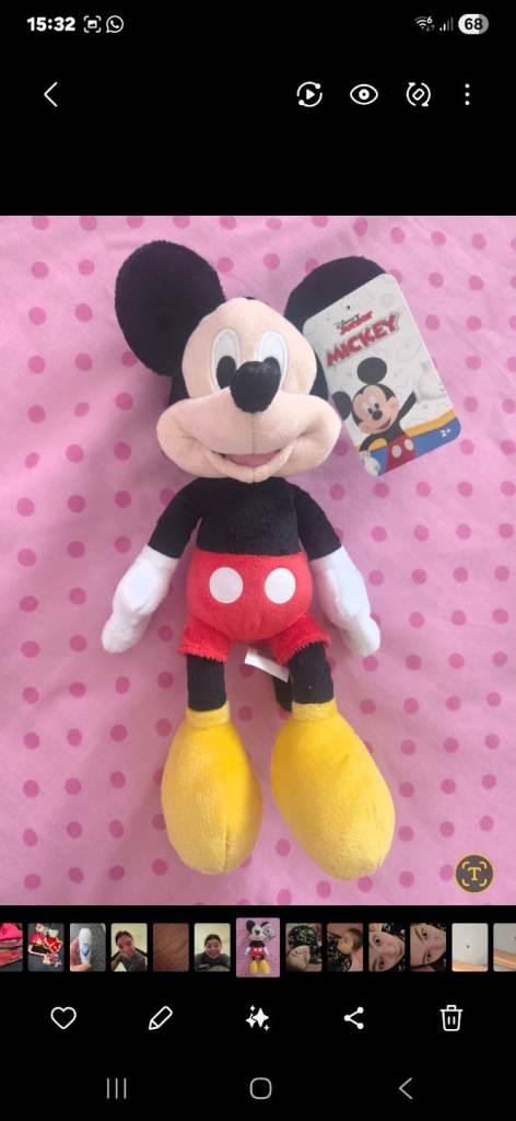 Mickey Mouse Plush 