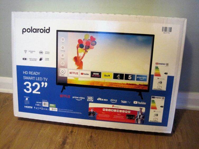 POLAROID 32" LED TV : BRAND NEW : BOXED & UNOPENED
