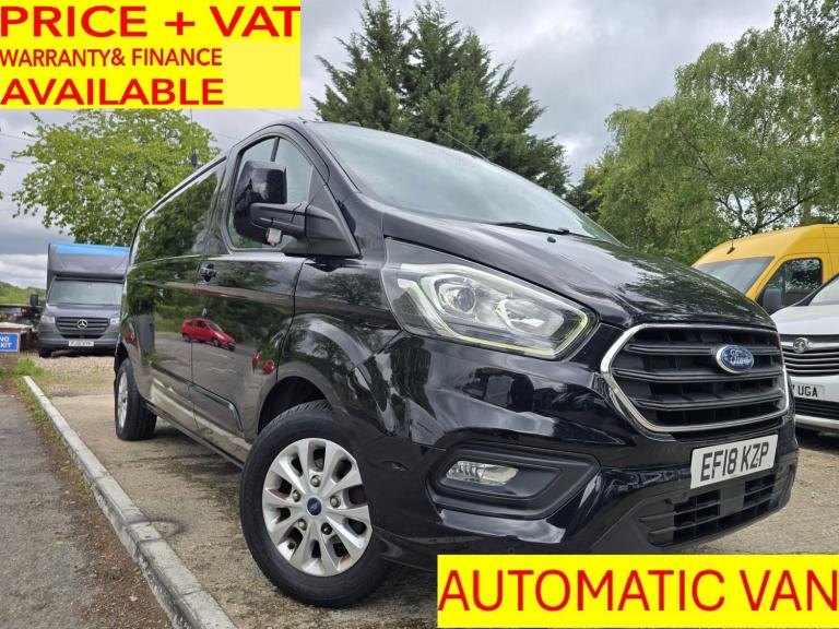 2018 Ford Transit Custom 2.0 300 EcoBlue Limited Auto L2 LWB **LOW MILEAGE** PANEL VAN Diesel Aut...