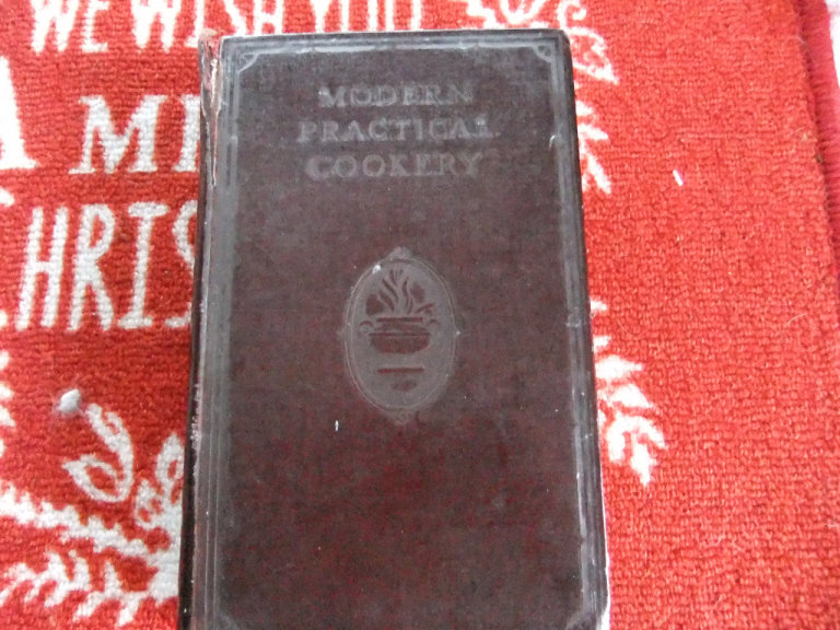 Modern Practical Cookery Vintage Book C1930 Allied Newspapers (in need of some attention)