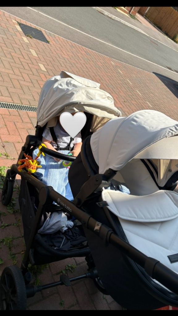 Ickle bubba Virgo double pram