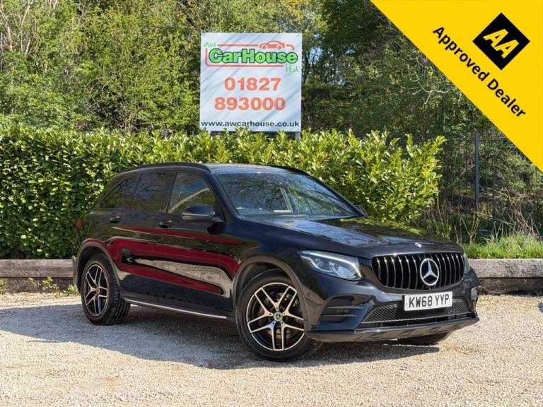 2018 68 MERCEDES-BENZ GLC 2.1 GLC250D AMG LINE SUV 5DR DIESEL G-TRONIC+ 4MATIC E