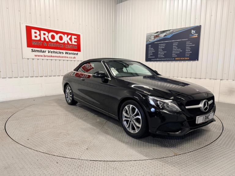 2017 Mercedes-Benz C Class C200 Sport 2dr Auto CONVERTIBLE PETROL Automatic
