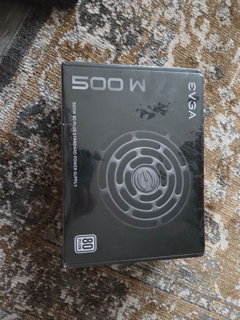 Evga 500w power supply 