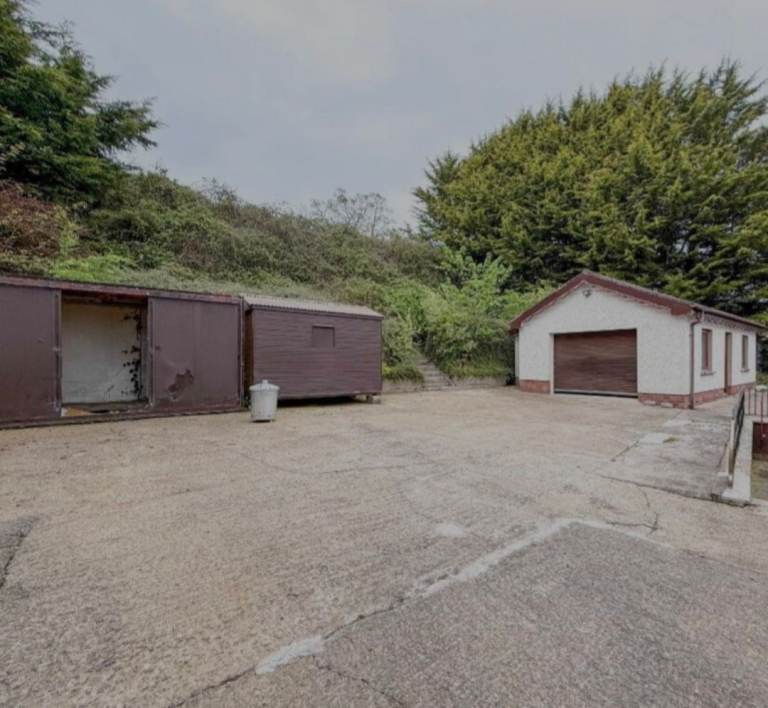 Scrap shed