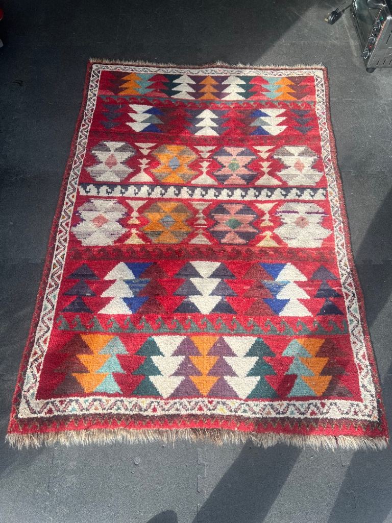 Vintage Turkish Kilim Rug 