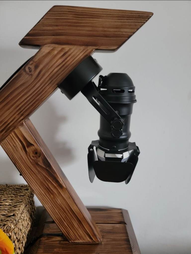Handmade Wooden Lamp