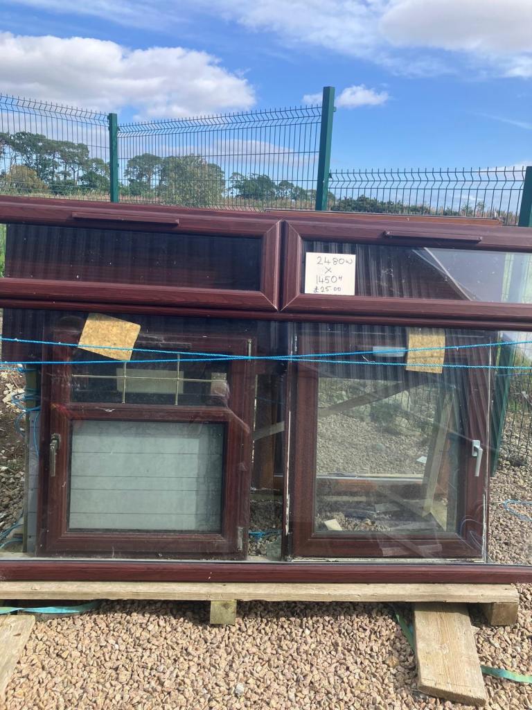 Large Rosewood window