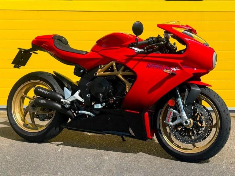 MV Agusta Superveloce ARROW EXHAUSTS! LOW MILES! PRISTINE CONDITION