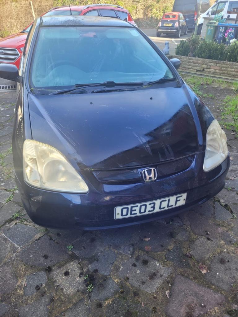 Honda, CIVIC, Hatchback, 2003, Manual, 1396 (cc), 3 doors