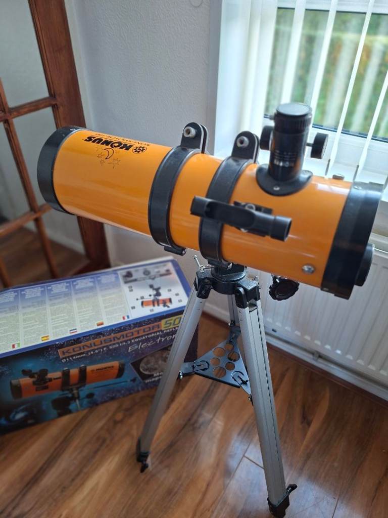 Telescope with box