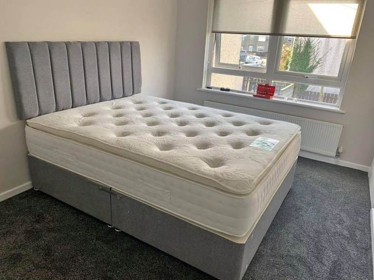 Brand New DIVAN Super King Size Bed Base With Storage + Mattress >> Amazing Price 20% Off >>