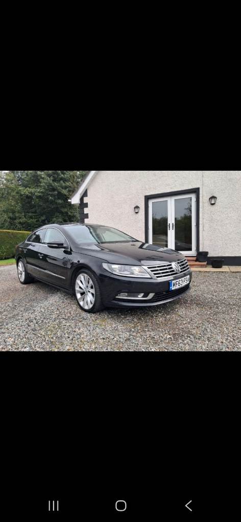 2013 VOLKSWAGEN PASSAT CC 2 0 TDI FULL BLACK LEATHER 