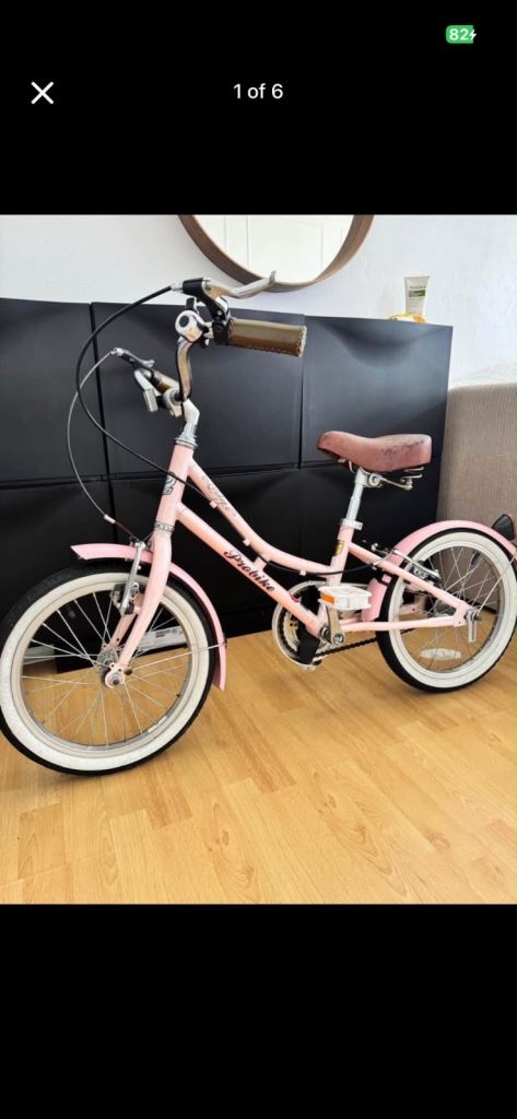 Vintage Probike Kids' Bike - Pink, Good Condition