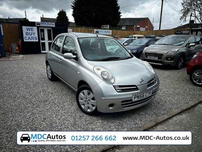 2006 Nissan Micra 1.2 Spirita 5dr PETROL, LONG MOT, 2x KEYS, 4 NEW TYRES, HPI CLEAR HATCHBACK Pet...