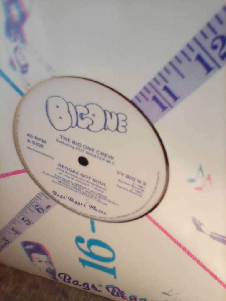 THE BIG ONE CREW ,REGGAE GOT SOUL,. 12 INCH VINYL ,E.P. 