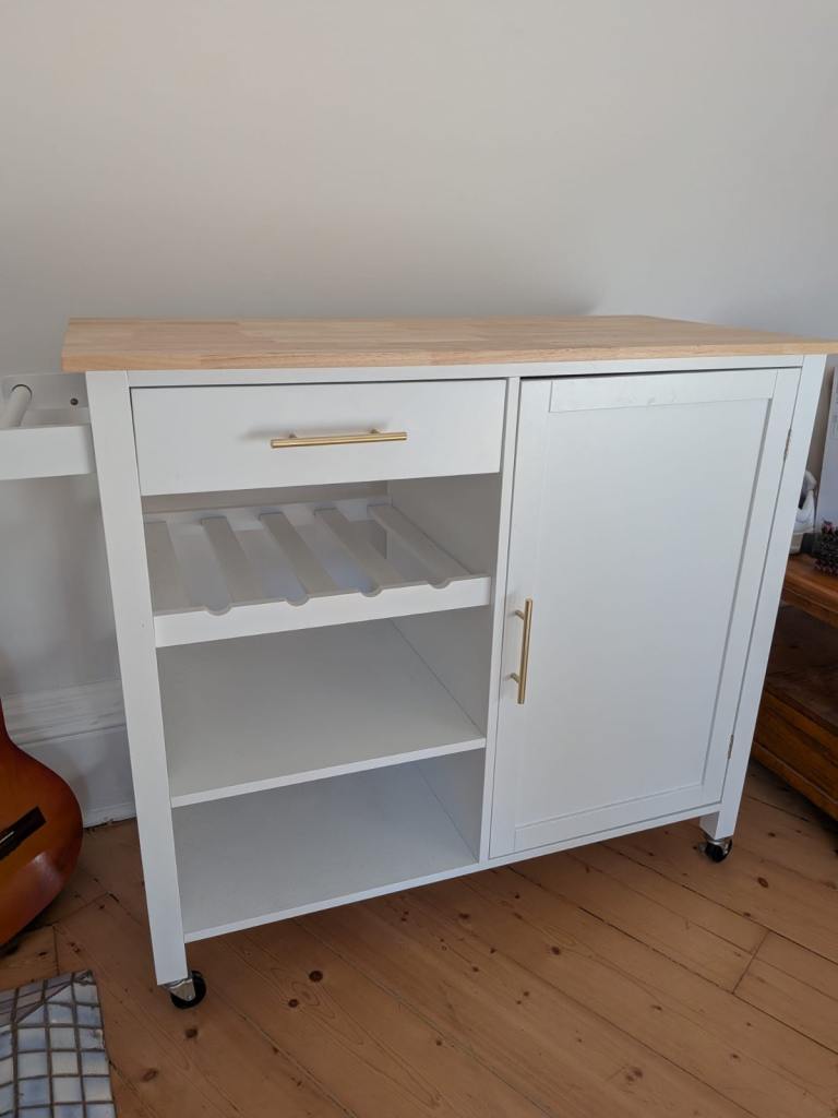 Rolling kitchen island - good as new!