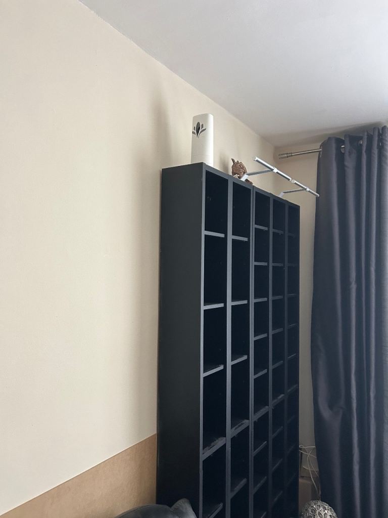 Black CD/DVD/BLUERAY Storage Units
