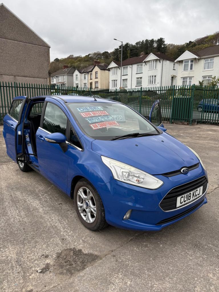 2018 Ford B-MAX 1.5 TDCi Zetec 5dr [Start Stop] MPV Diesel Manual