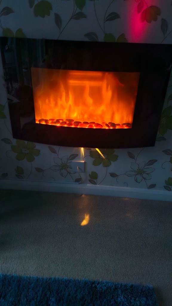 Electric wall hanging fire 35 x22