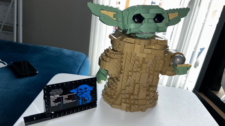 Baby yoda, the child, Star Wars Lego set