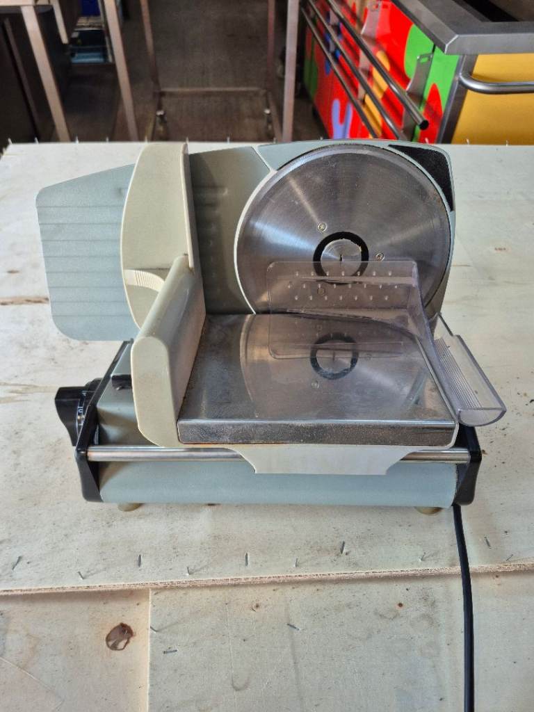 image for Food Slicer Meat Cheese Cutting Board Slicing Machine