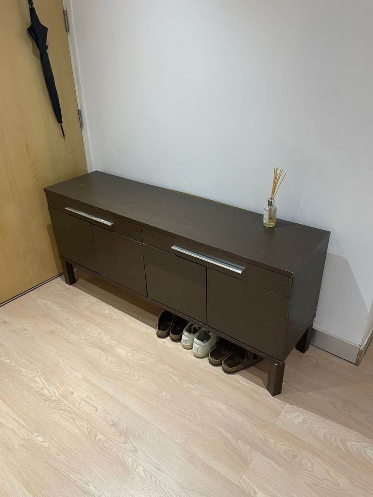 Dark Wood Sideboard / Storage Cabinet