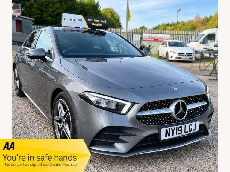 2019 Mercedes-Benz A-Class 1.3 A180 AMG Line (Executive) 7G-DCT Euro 6 (s/s) 5dr HATCHBACK Petrol...