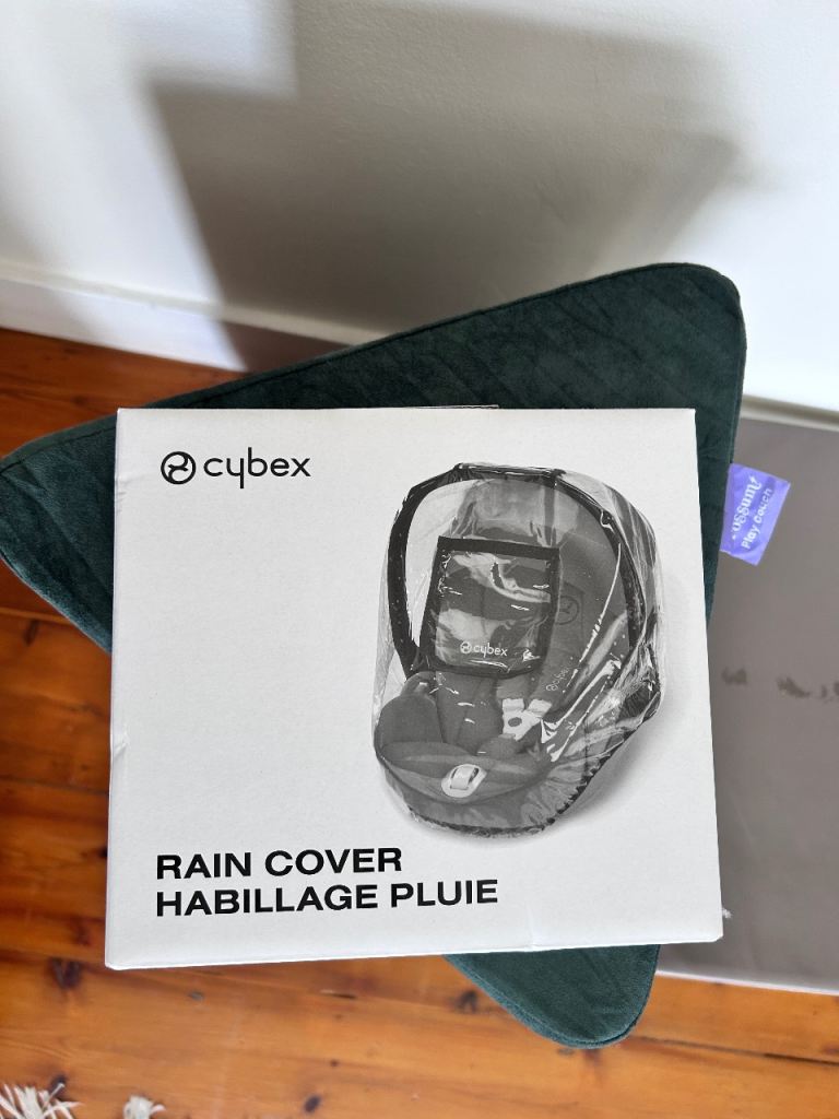 Cybex Rain Cover for baby car seat – Brand New in Box