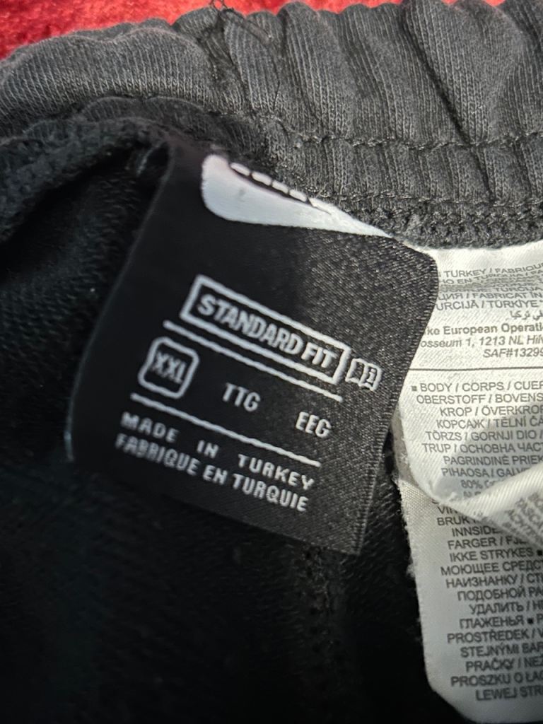 Nike Standard Fit Tracksuit Bottoms - Black, Size XXL, £15.00 for Sale