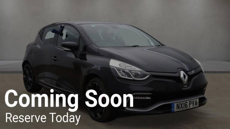 2016 Renault Clio 1.6 TCe Renaultsport Nav Lux Hatchback 5dr Petrol Auto Euro 6 (200 ps) Hatchbac...