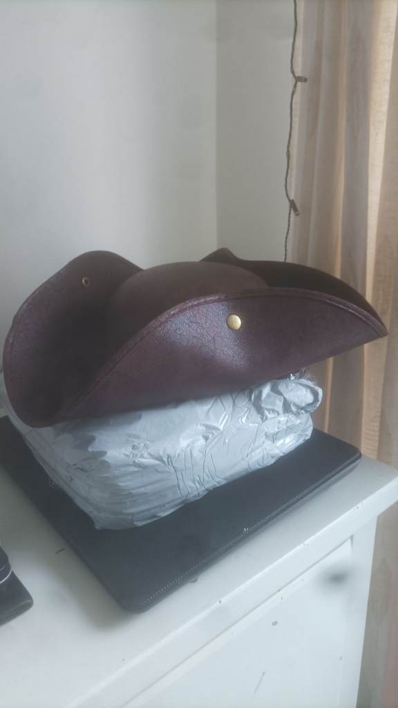 Brown Pirate Hat - Fancy Dress Costume Accessory