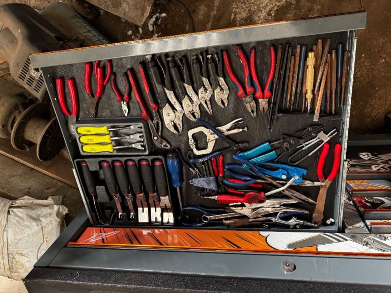Massive Hand Tool & Power Tool Set with Snap-on Box