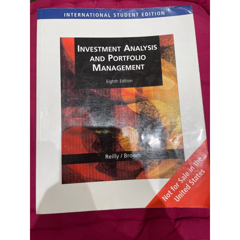 Investment Analysis And Portfolio Management