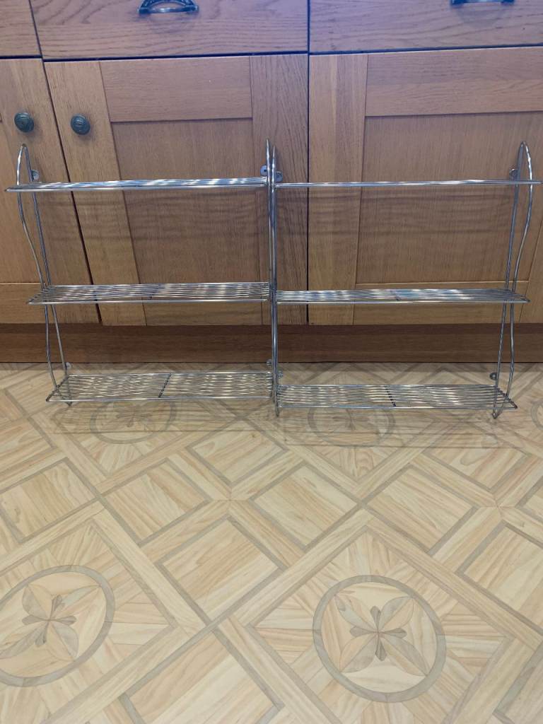 CHROME SHELVING