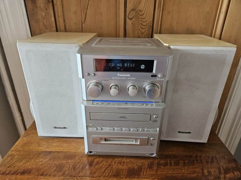 Panasonic SA-PM30MD MiniDisc CD Tape Retro Hi-Fi Stereo System Vintage Audio