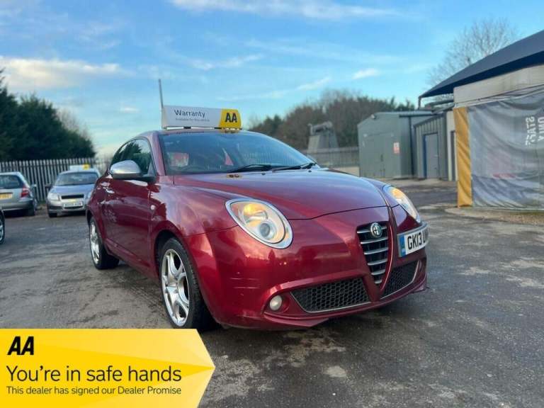 2013 Alfa Romeo MiTo 1.4 16V 105 Distinctive 3dr HATCHBACK PETROL Manual