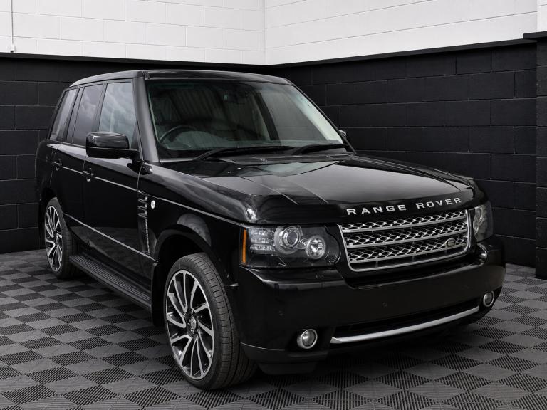2012 12 LAND ROVER RANGE ROVER 4.4 TD V8 WESTMINSTER DIESEL 4WD BLACK 313BHP
