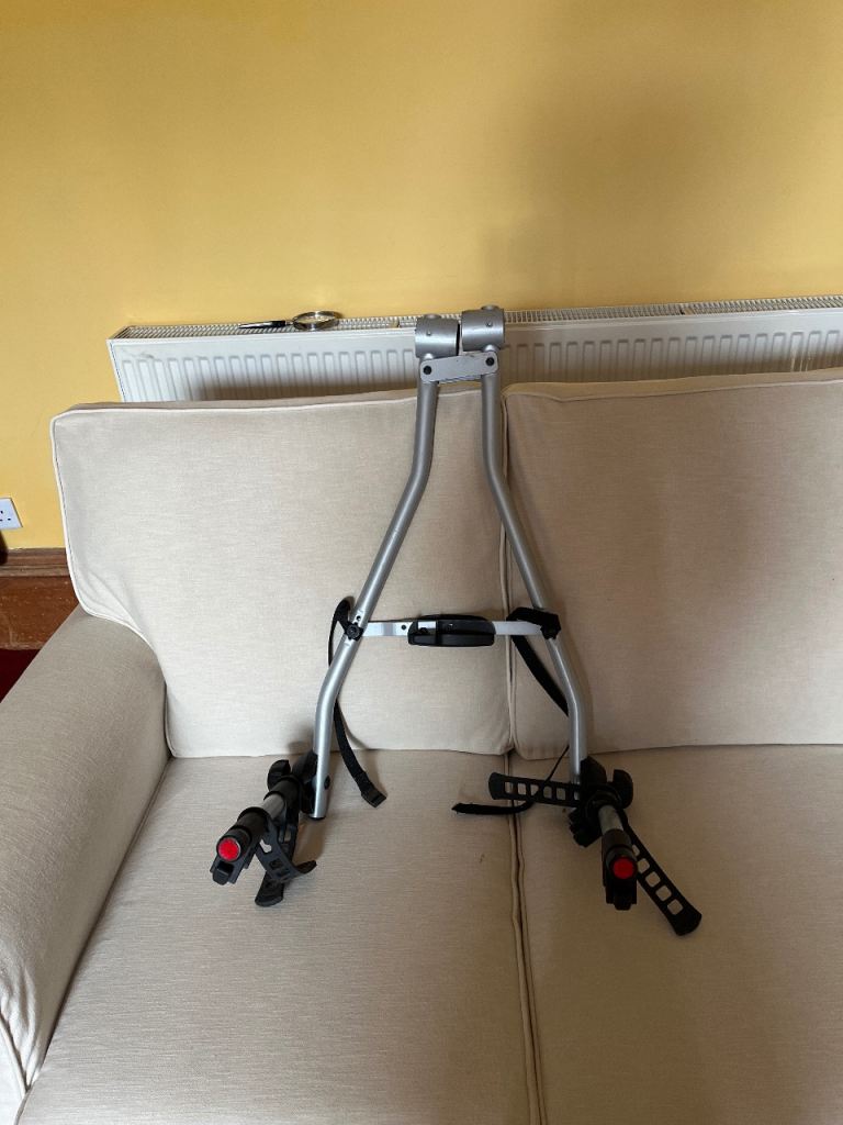 Good Condition Grey Car Bike Carrier Rack
