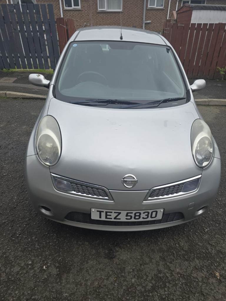 Nissan Micra Acenta 2008 low miles Silver