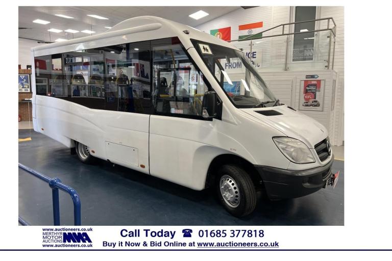 2012 Mercedes-Benz Sprinter 513 2.2CDI 130PS LWB MELLOR BODY 16 SEAT DISABLED MINIBUS -----------...