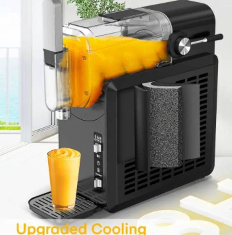  2L 5-in-1 Slushy Machine Professional Frozen Drink Maker Slush/Milkshake xmas
