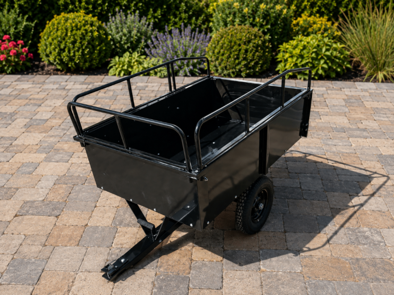 Black Garden Utility Cart / Trailer brand new in box