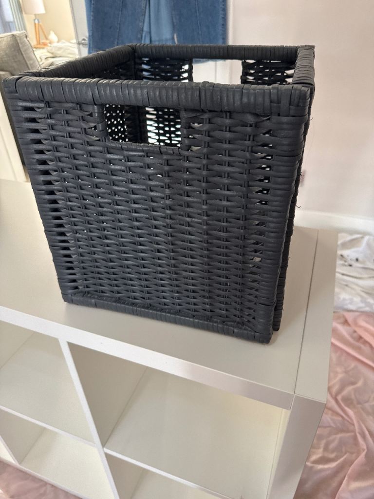 Dark Grey storage baskets