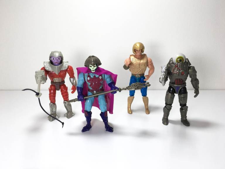 1989 New Adventures Of He-Man Vintage Action Figure Bundle by Mattel 1980s 80s