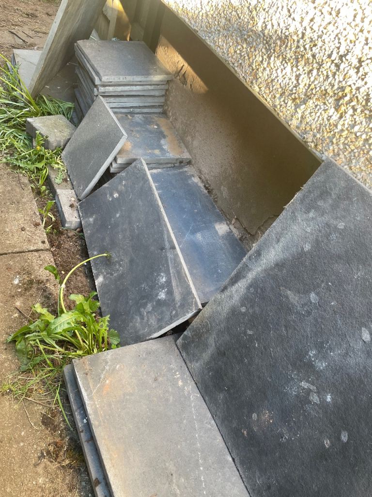 Garden Tiles /paving NEW UNUSED . Various 