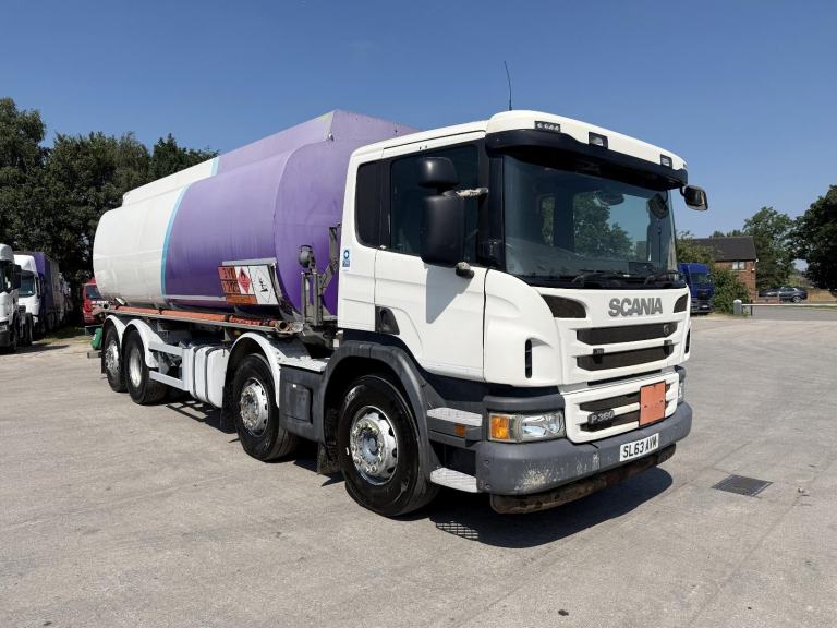 2013 SCANIA P360 25,000 LITRE FUEL TANKER 